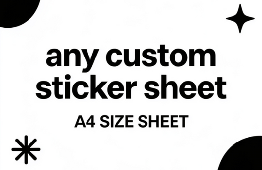 Any custom stickers